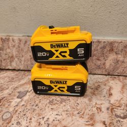 Dewalt batteries new xr