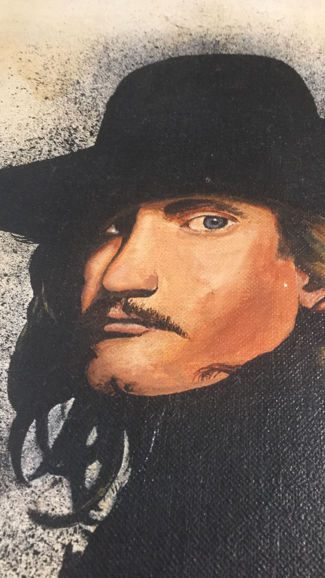 Painting Joe Walsh memorabilia