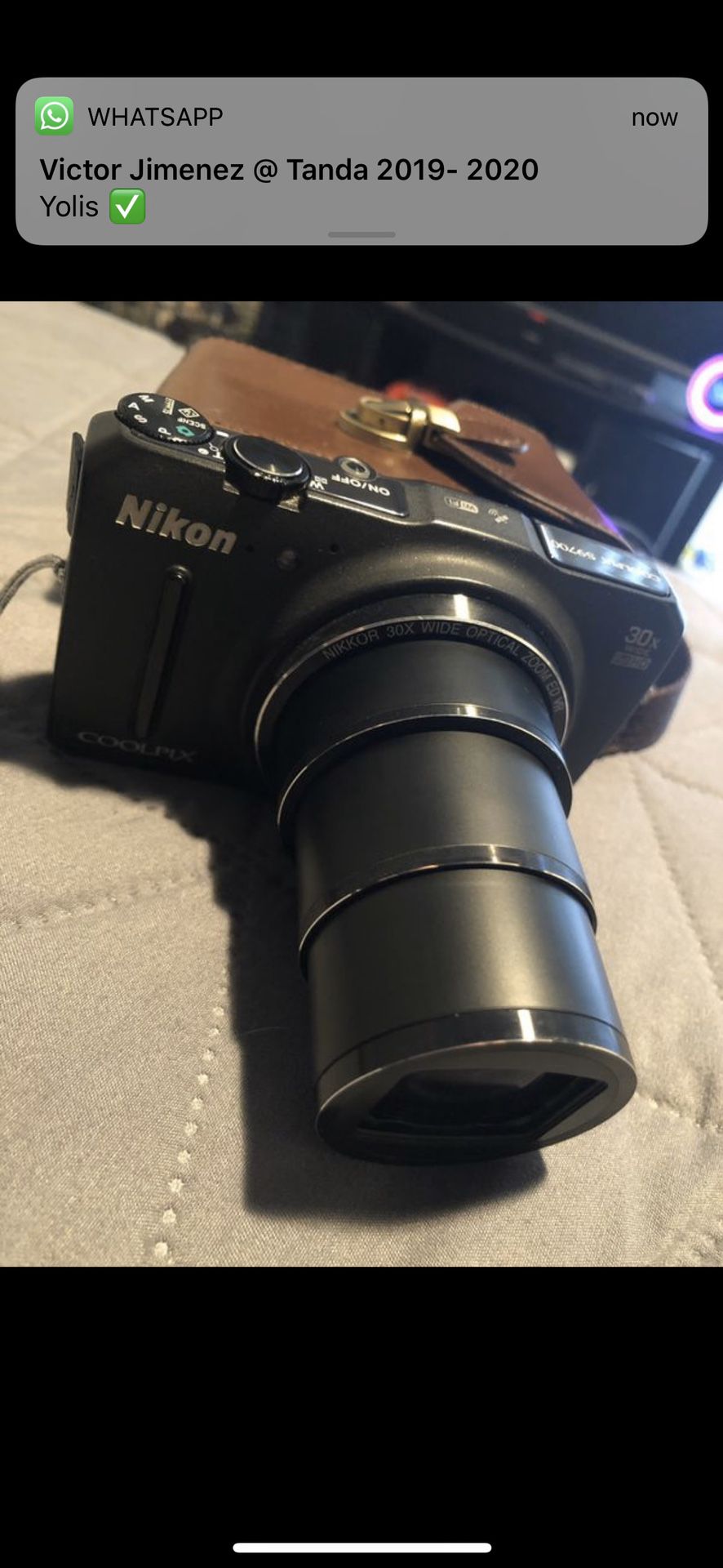 Nikon digital camera 30x zooom WiFi