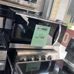 Microwave Lg Stainless Steel New Open Box And 1 Year Warranty 