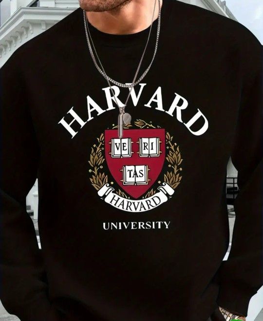 MEN SWEATSHIRT HARVARD UNIVERSITY XL AND 2x