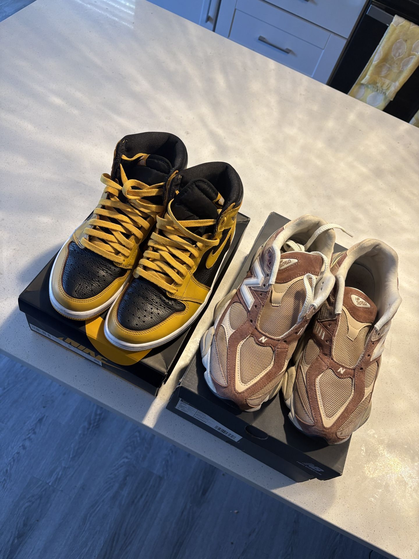 Nike and New Balance
