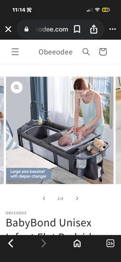 7-1 Bassinet/bedside Crib/ Playpen/ Changing Table And More