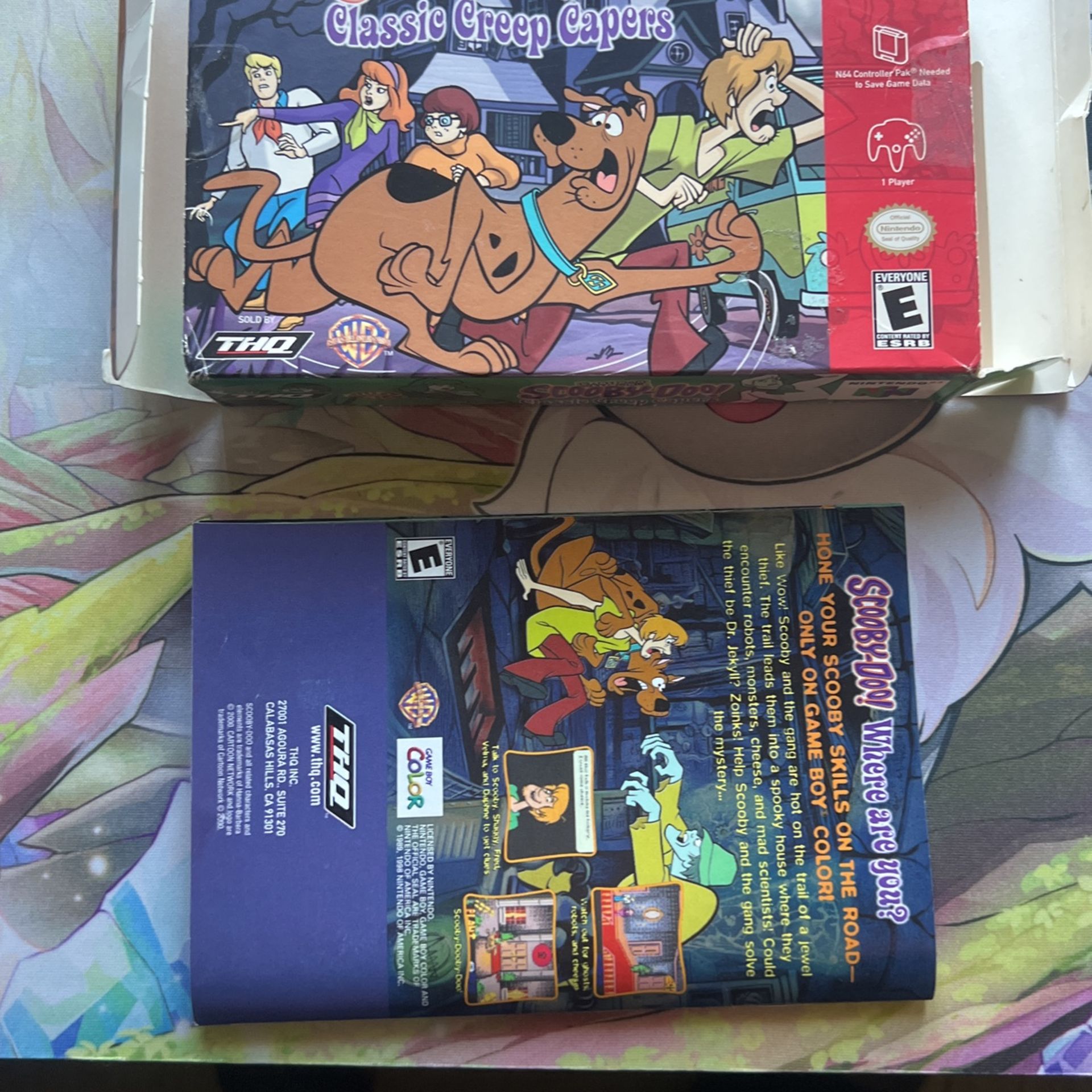 Scooby Doo Classic Creep Capers Game(CIB) N64