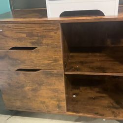 🔴Mobile Filing Cabinet w/Universal Wheels