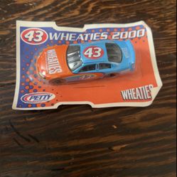 #43 Wheaties 2000 Nascar John Andretti Race ~ 3" Car- Sealed- Petty Enterprises