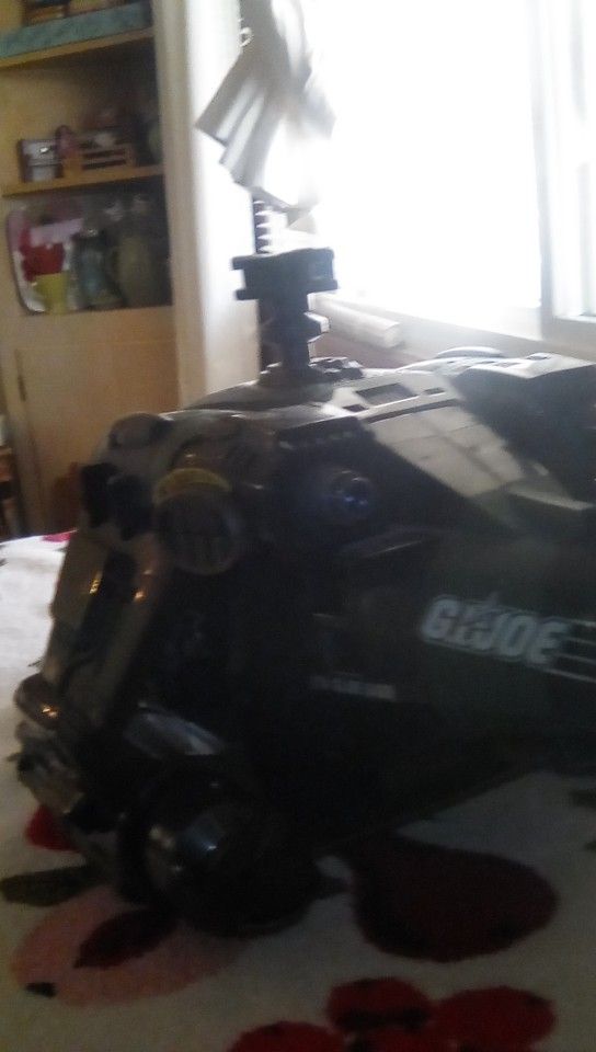 Collectable Gi, Joe Stealth Apache Attack Helicopter Everything Works Great Grate Peace For The Grandson.. 20.00 OBO