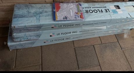 3 Boxes of Brand New Waterproof Aqua Flooring