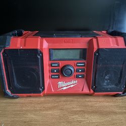 Milwaukee M18 Jobsite Radio.  