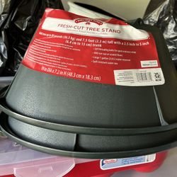 2 New Fresh Cut Tree Stands