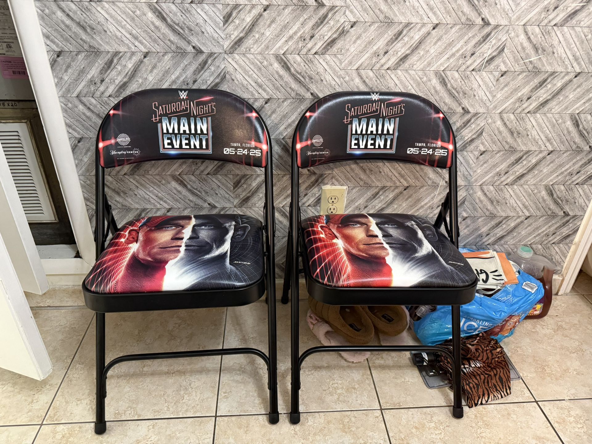 Special Edition WWE Main Event Chairs 05/24/25