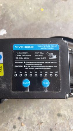 Pool pump