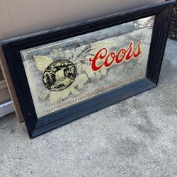 Coors Beer Sign 