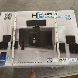🔥 BRAND NEW – Halo Acoustics M1 Home Theater System (2600W) 🔊