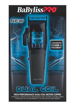 All New BabylissPro Dual Coil Clipper