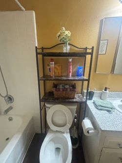 Modern 3-Tier Over-The-Toilet Bathroom Storage Shelf