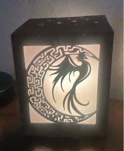 Dragon Phoenix Decorative Light Box Lantern