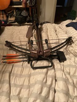 Crossbow with case Bolt blades loader Horton