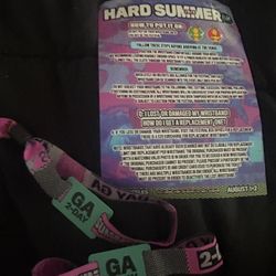 2 Hard Summer Wristbands 