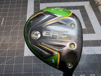 Callaway Epic Flash 3 Fairway Wood with project X EvenFlow 5.5 regular shaft