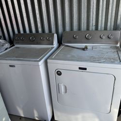 Washer And Electric Dryer