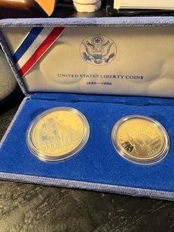 Liberty Coin Set - 1986