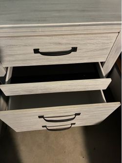 Bedside dresser with hidden drawer
