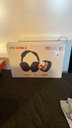 P9 Ultra 2 Headphones and Watch 