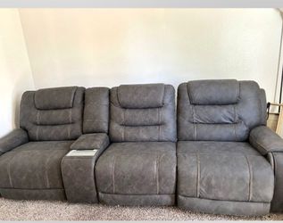 Sofa eléctrico reclinable