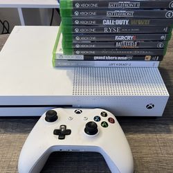 Xbox One W/ 9 Games