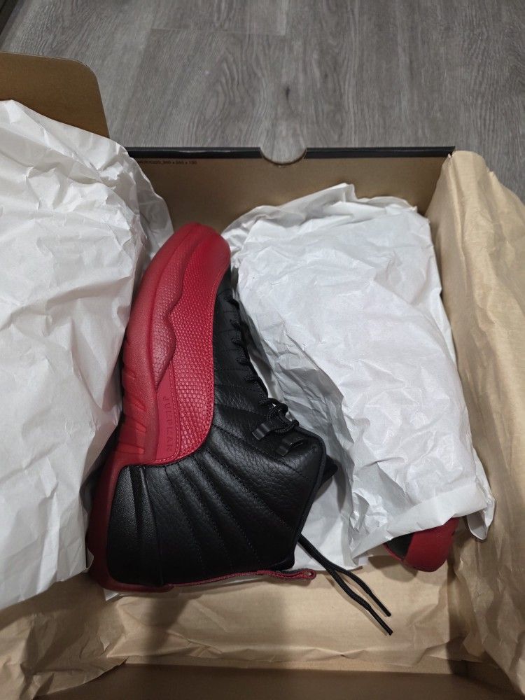 Jordan 12 Flu Game Sz 8.5 $200 Cash Final