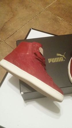PUMA HIGH TOP SNEAKERS SIZE 9