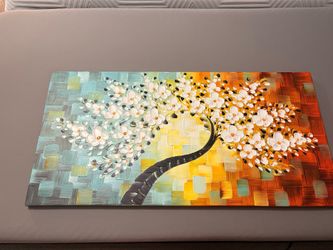 Floral Wall Art 39x20 $30