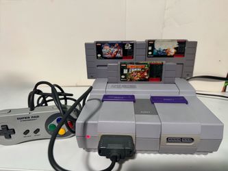 Super Nintendo system $ games