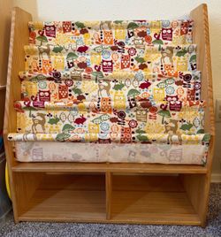 Kids Wooden Bookshelf