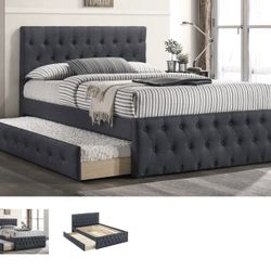 👉🏽👉 Full/Twin Trundle New Beds With Both Mattresses Included 