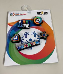 Croc Jibbitz charms for special Olympics in 2022