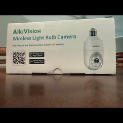 Light Bulb Security Camera