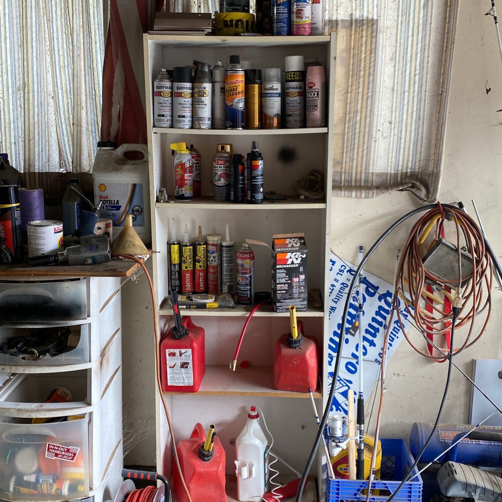 Spray Paint And Cleaners, Buck A Can Shelf For Sale To
