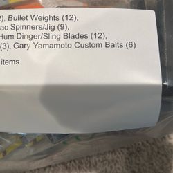 Fishing Items (mixed)