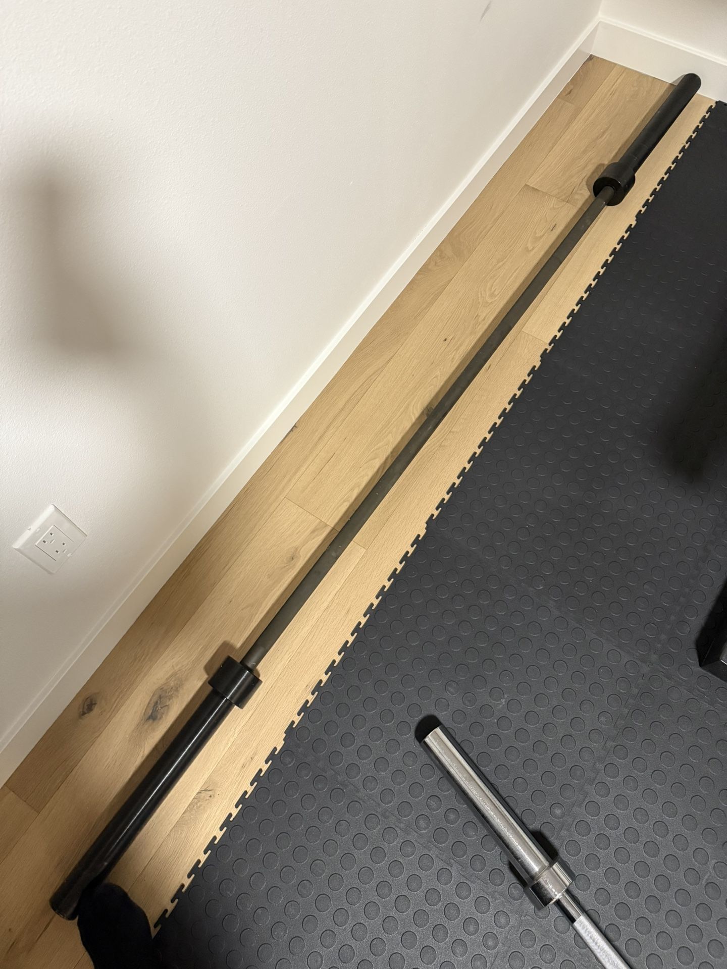 Dark Green 45lb Barbell