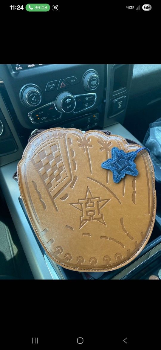 Houston Astros Mother’s Day Baseball Glove Purse