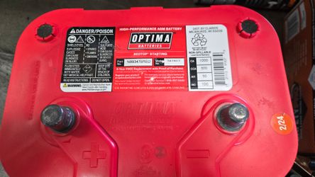 Optima RedTop AGM Starting Battery