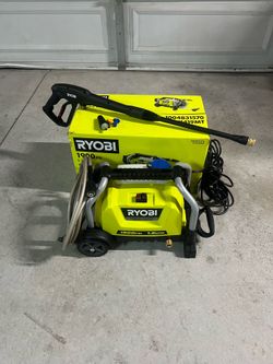 RYOBI 1900 PSI 1.2 GPM Cold Water Wheeled Corded Electric Pressure