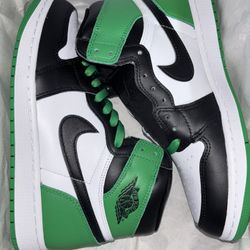 Jordan 1 Lucky Green Size 9