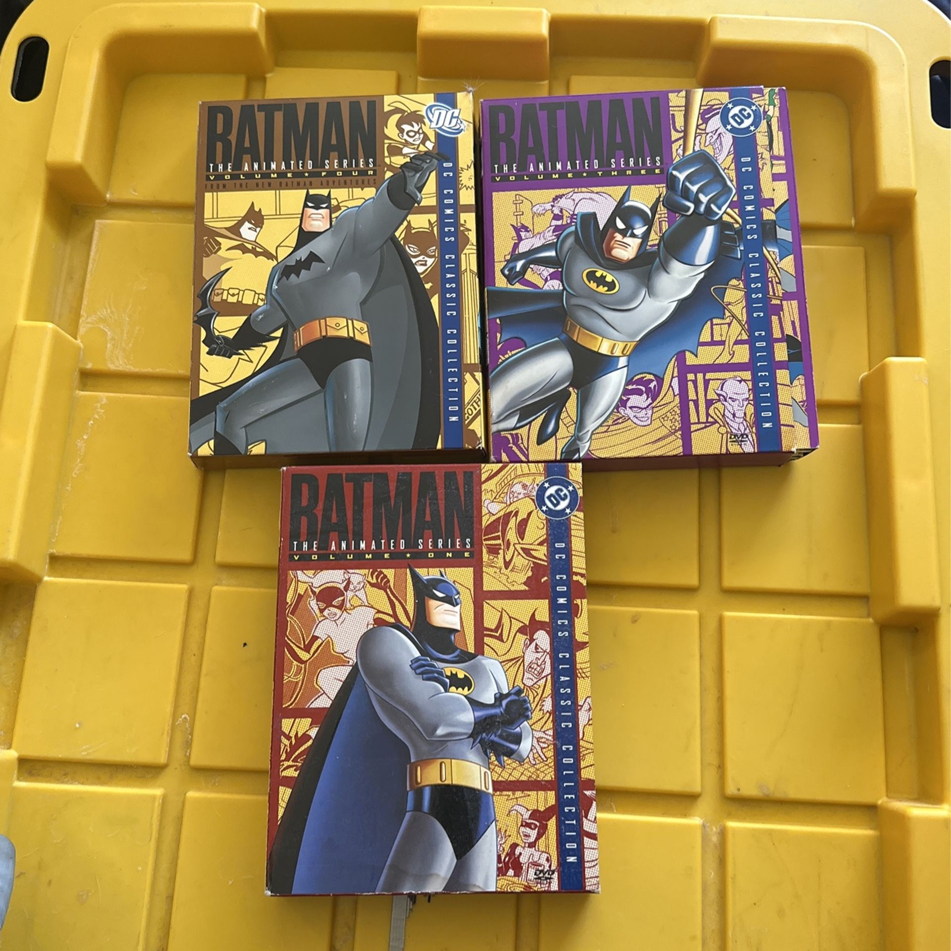 Batman, The Animated Series, Volume 1,3 And 4