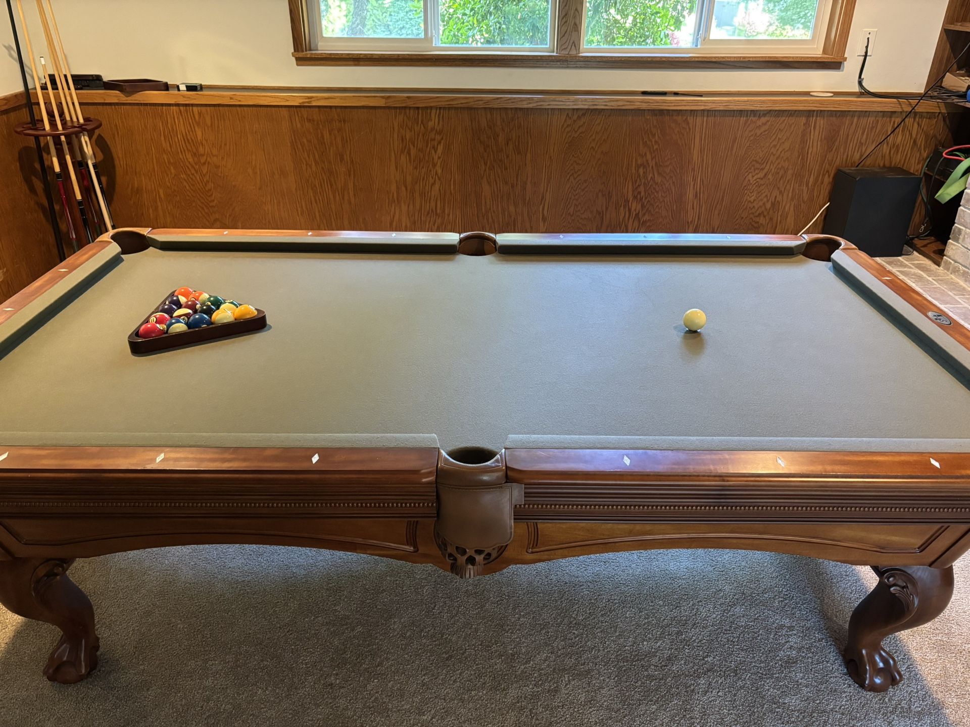 8ft American Heritage Pool Table