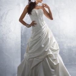 Alfred Angelo Dress (worn Once And Preserved)