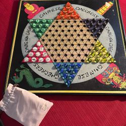 antique Chinese checker