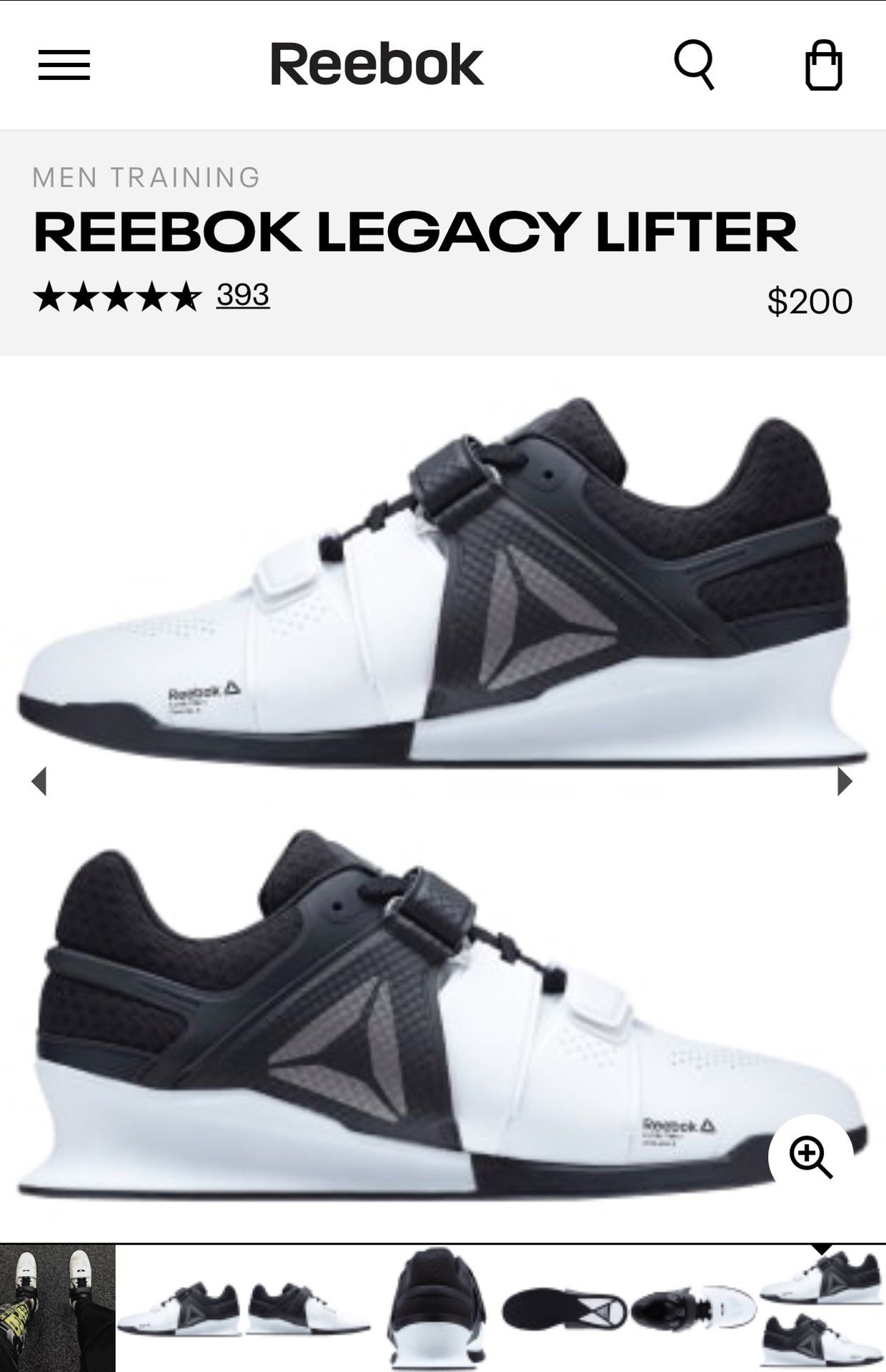 Reebok legacy lifters squat shoes